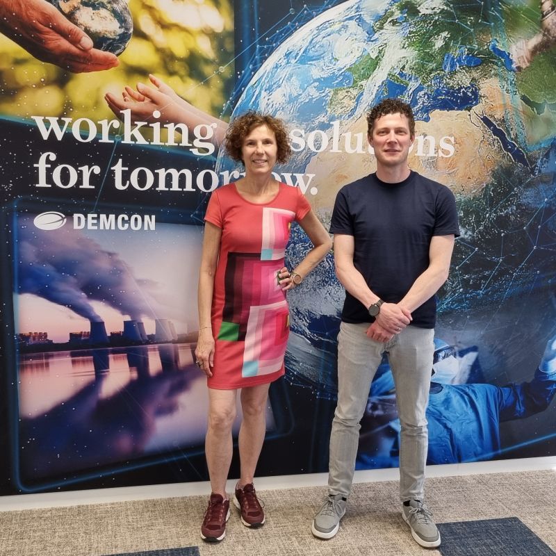 Petra Wicherink and Thijs Kniknie