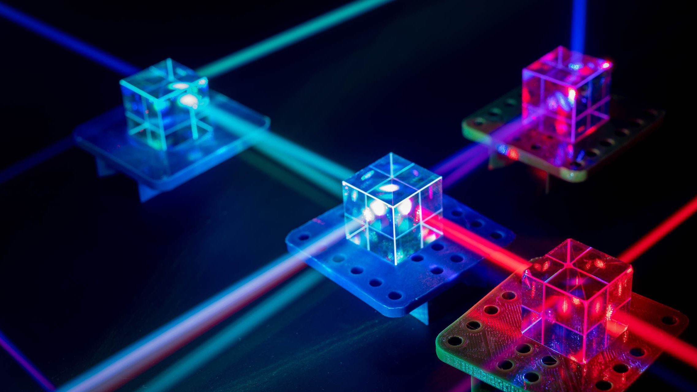 laser beams